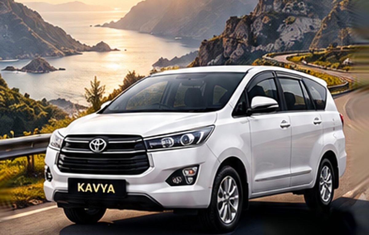 Kavya Tours & Travels Innova Crysta on the road